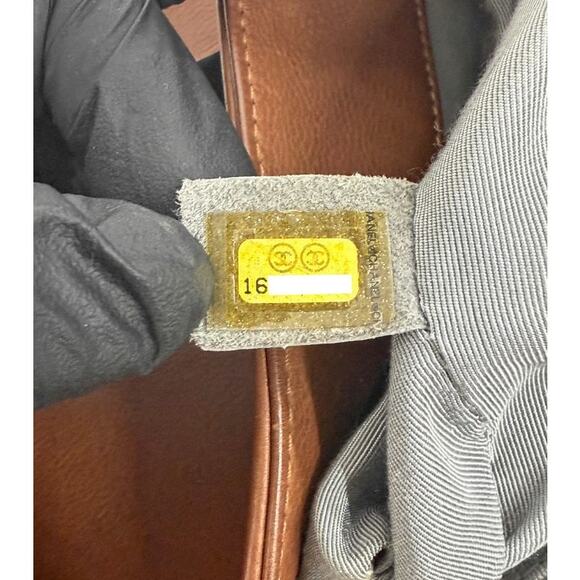 CHANEL Brown Big CC Chain Shoulder Bag A-A26997 - Picture 9 of 12